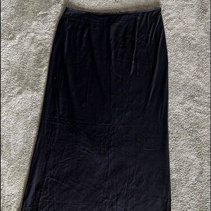 Dolce Gabbana Vintage Sheer Black Skirt